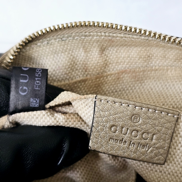 Gucci Tan Leather Crossbody Bag - Picture 3 of 10